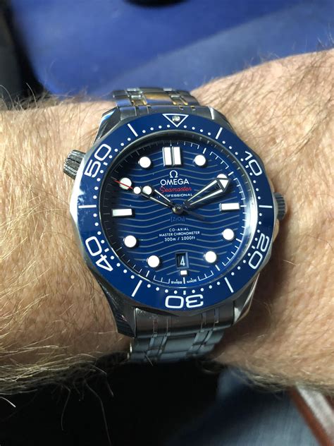 omega seamaster 300 blue replica|Omega Seamaster 300 photos.